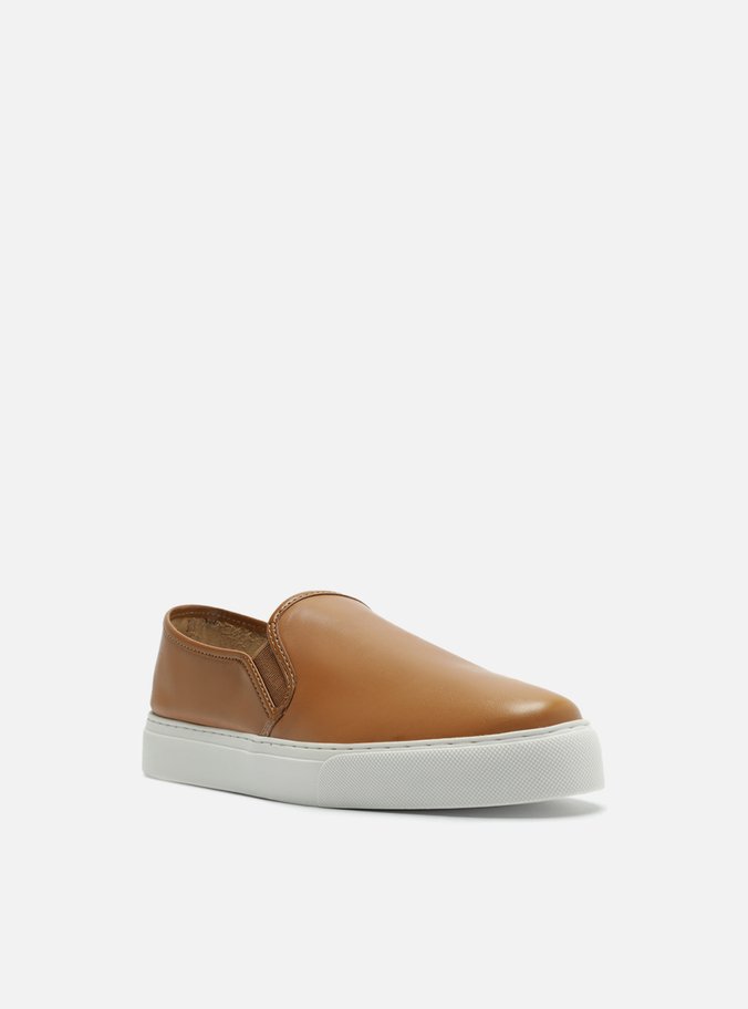 Tênis Slip On Marrom