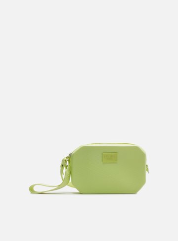 Clutch Amarela Geométrica Square