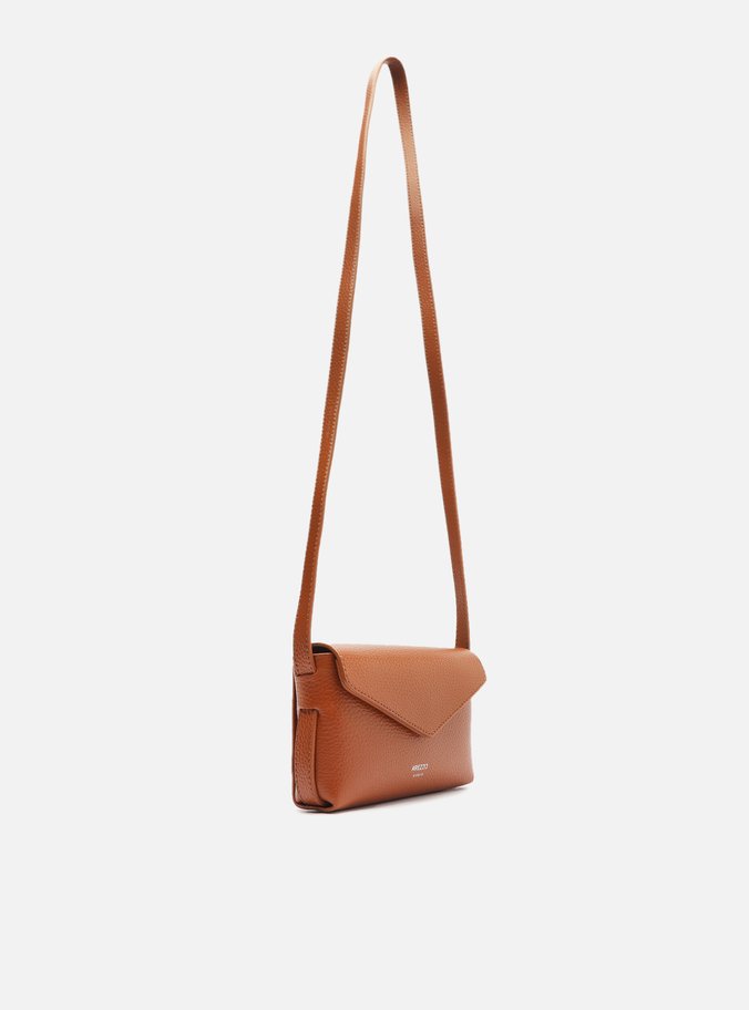 Bolsa Tiracolo Marrom Pequena Envelope