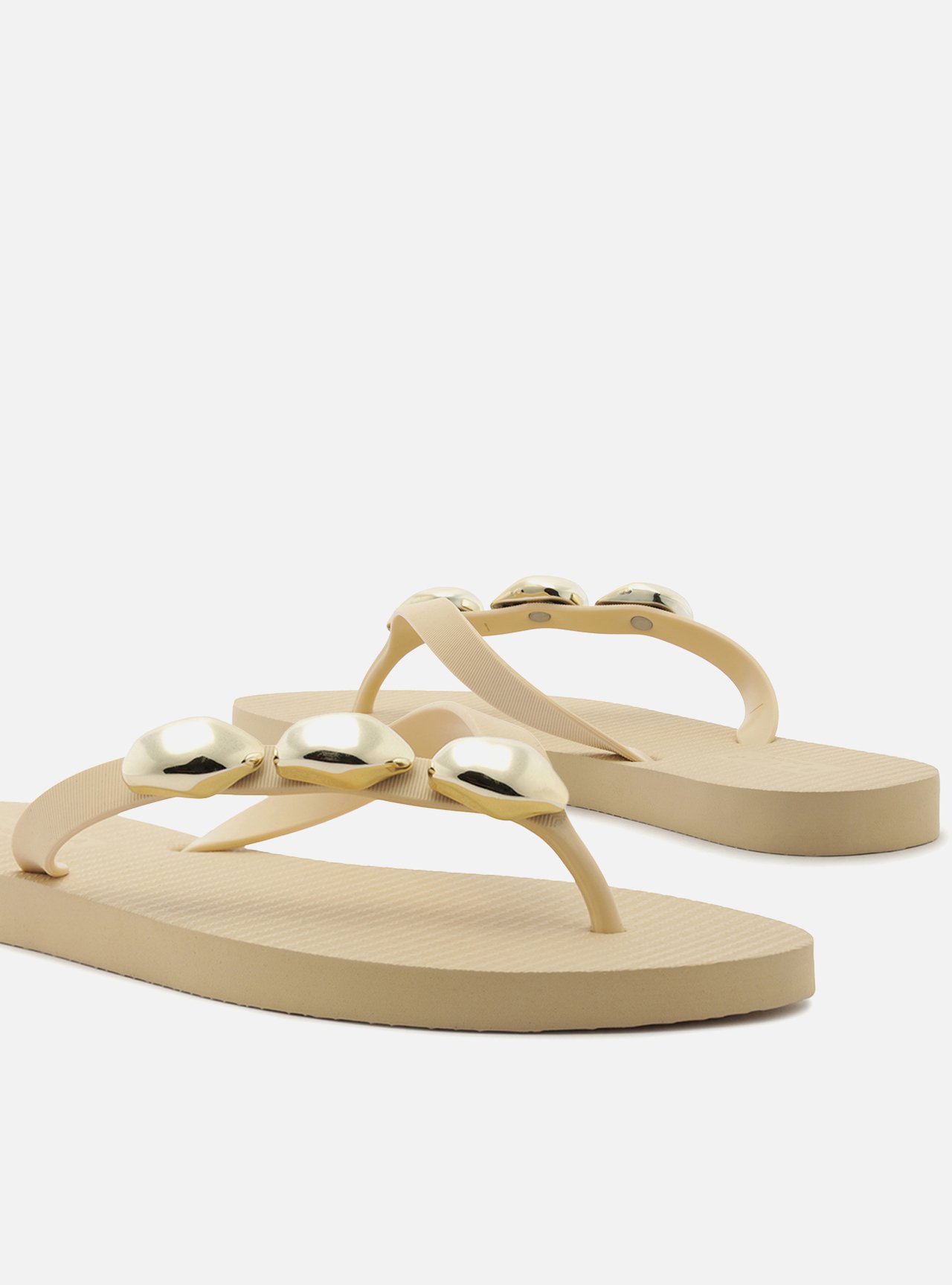 Chinelo de Dedo Branca Flatform Brizza — foto 4