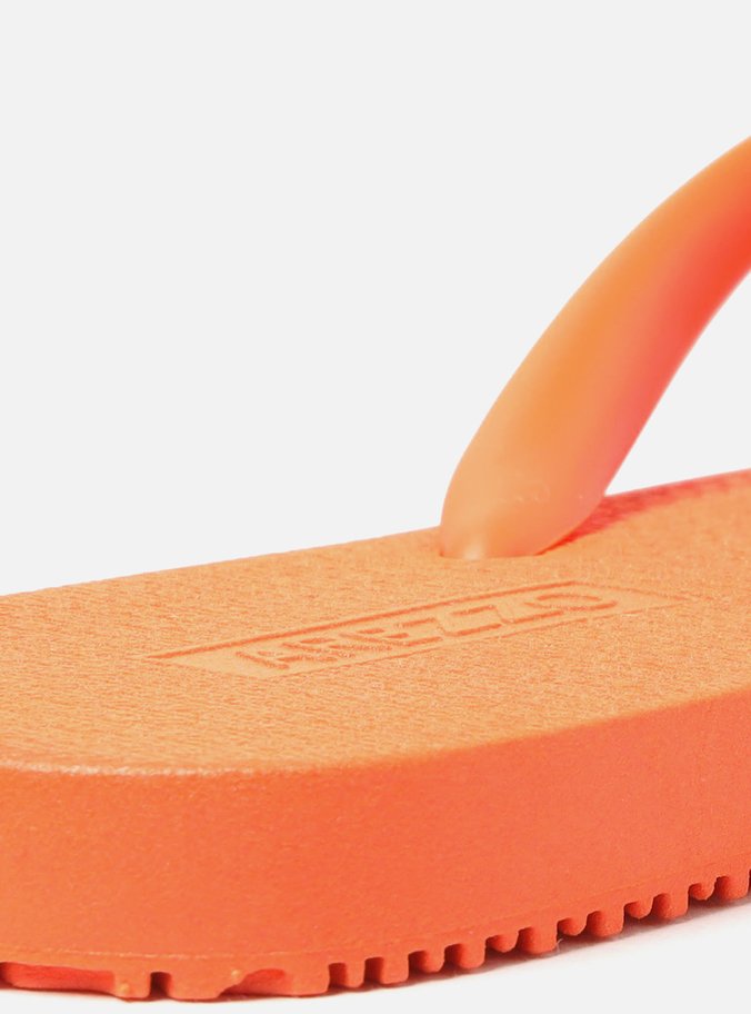 Chinelo de Dedo Laranja Brizza Injetado