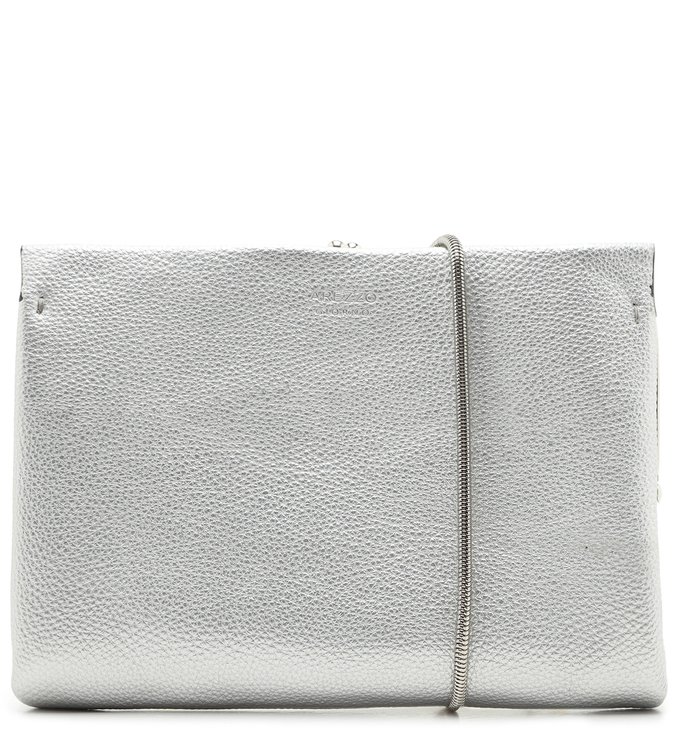 Clutch Prateada Pequena