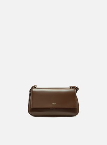 Bolsa Tiracolo Marrom Pequena