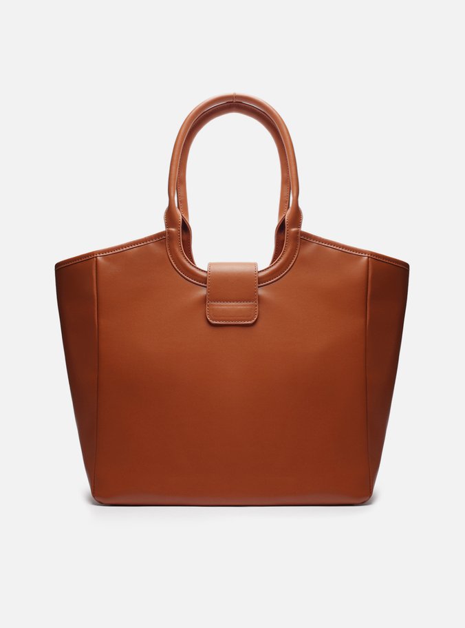 Bolsa Tote Marrom Grande
