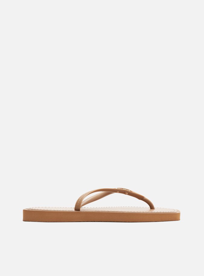Chinelo de Dedo Marrom Square Recouro