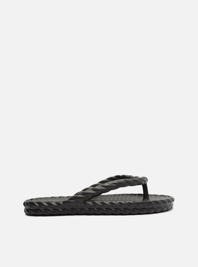 Chinelo de Dedo Preto Marrocos Brizza