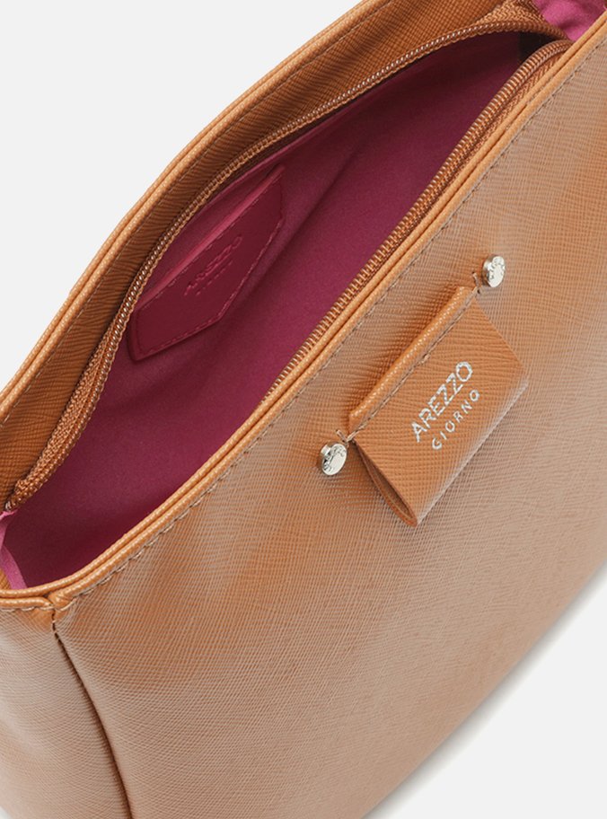 Bolsa Tiracolo Marrom Pequena