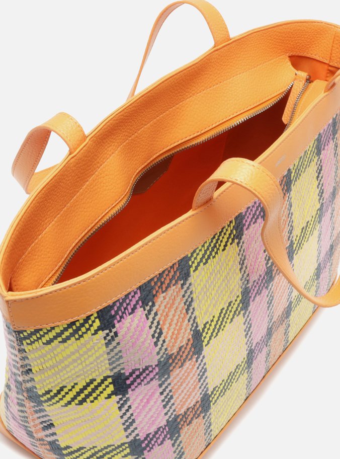 Bolsa Shopping Multicolorida Grande