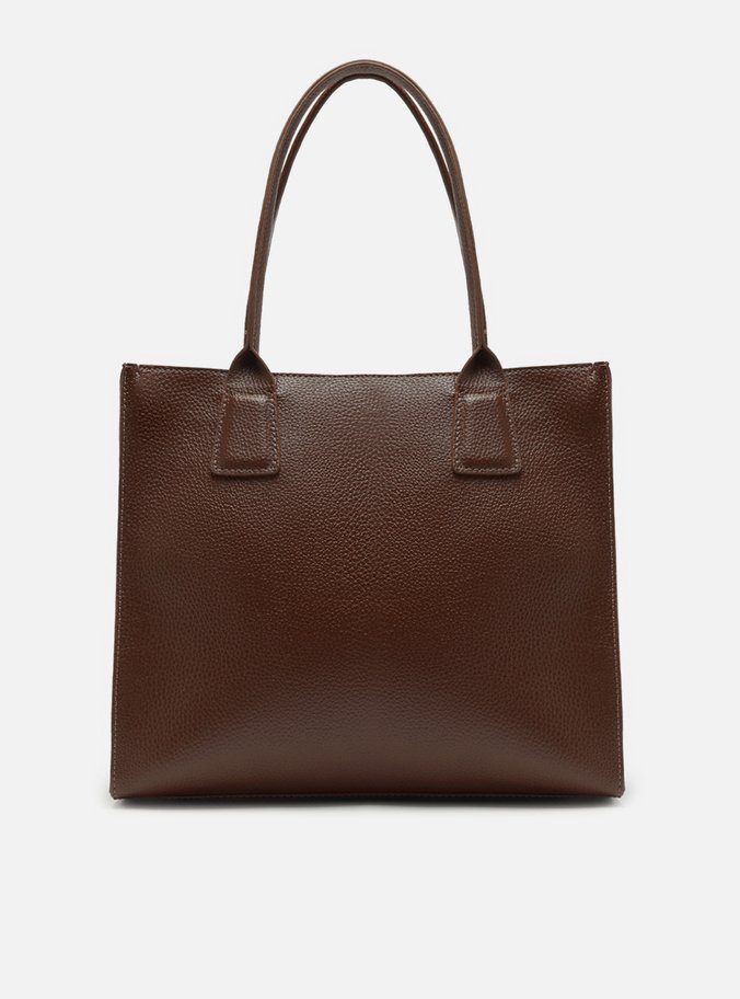 Bolsa Shopping Marrom Grande