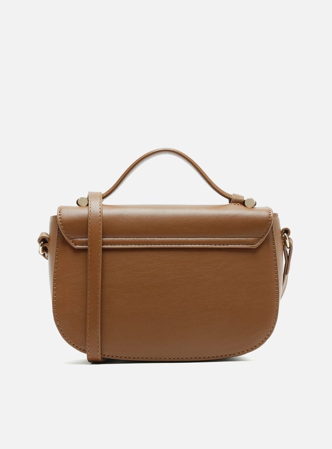 Bolsa Marrom Tiracolo Eco Calf Pequena