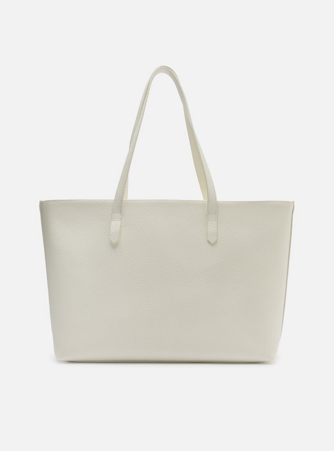 Bolsa Shopping Branca Manu Grande