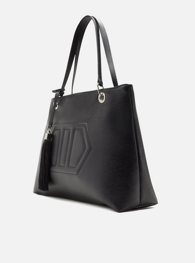 Bolsa Hobo Preta Verona Grande