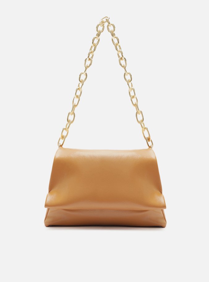 Bolsa Tiracolo Marrom Média Alça Extra Corrente