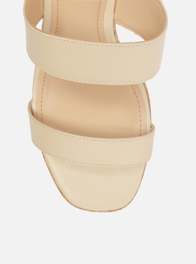 Tamanco Plataforma Off-White Natural
