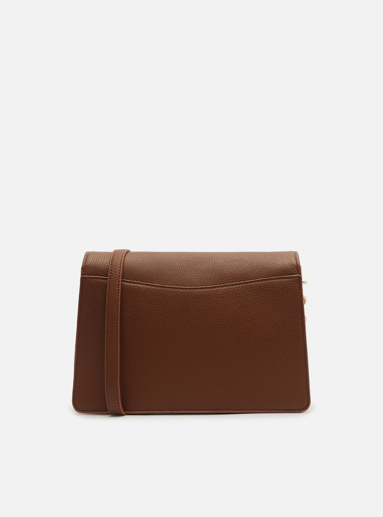 Bolsa Tiracolo Corrente Dourada Média Alça Corrente — foto 3