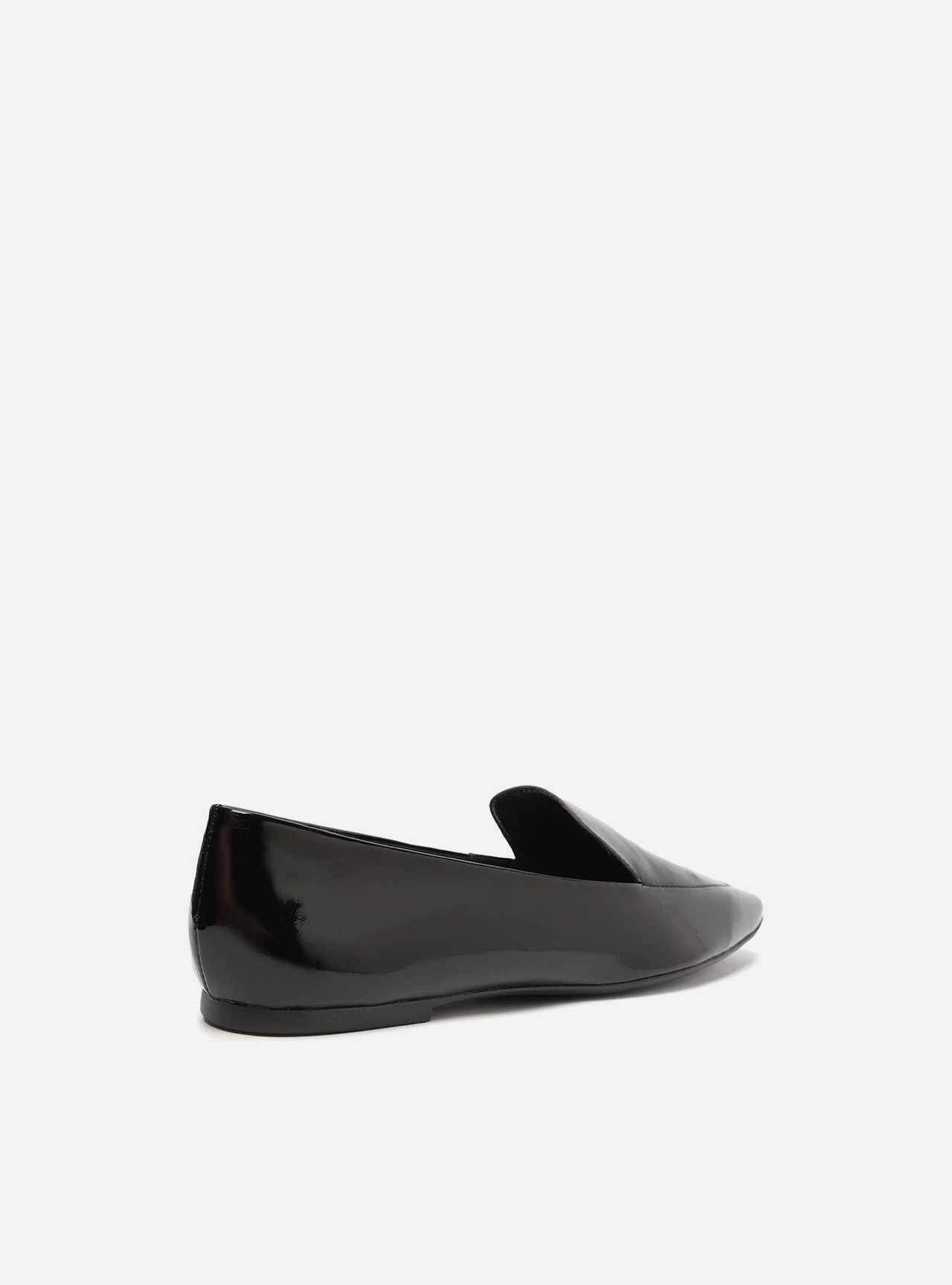 Mocassim Preto Verniz Bico Quadrado Easy — foto 3