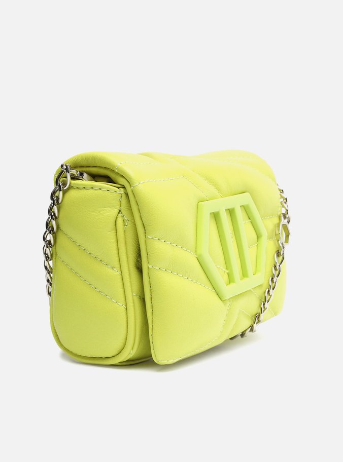 Bolsa Tiracolo Verde Lima Couro