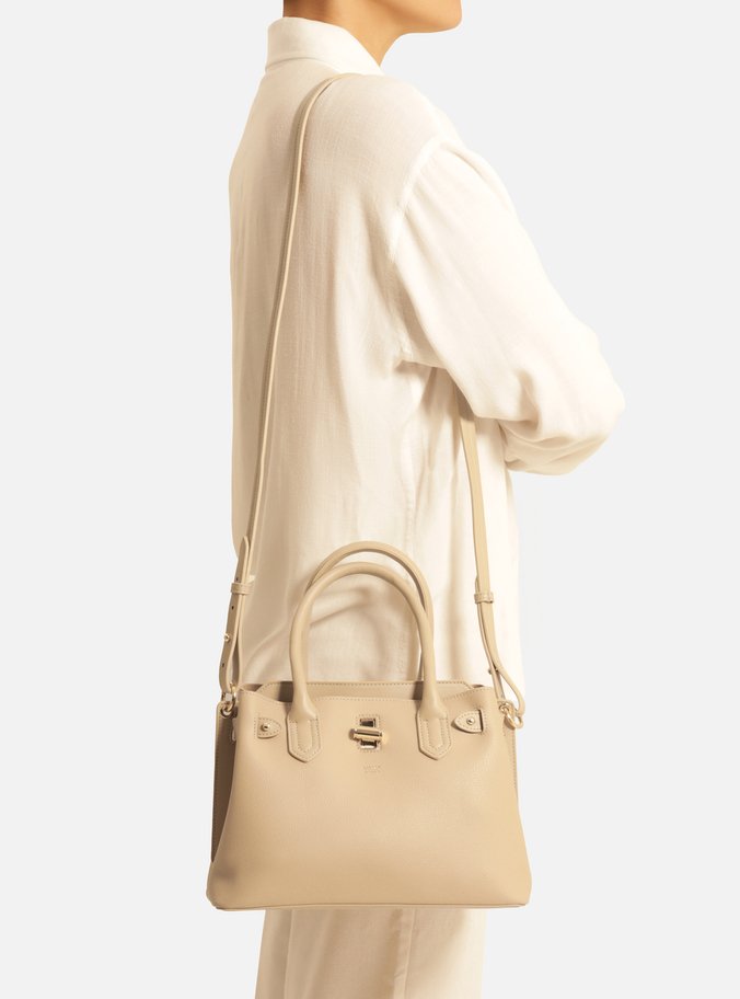Bolsa Tote Bege Média