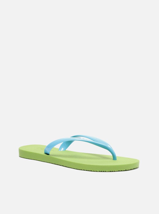 Kit Chinelo de Dedo Verde Multicolorido Brizza