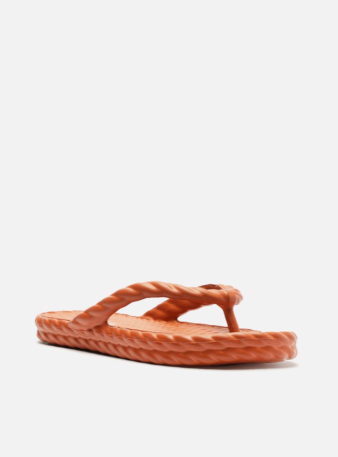 Chinelo de Dedo Laranja Marrocos