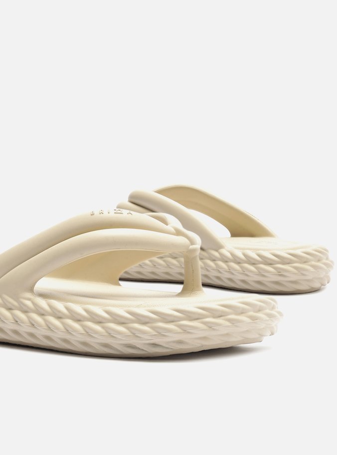 Sandália Branca Flatform Marrocos Bold