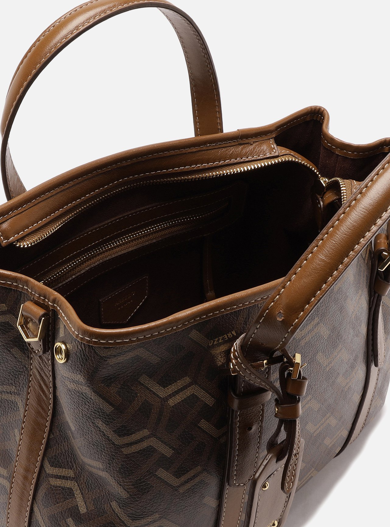 Bolsa Tote Multineutra Couro Grande Monograma — foto 4