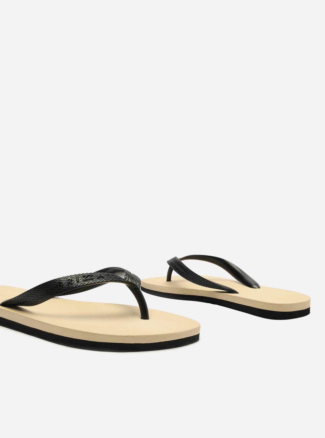 Chinelo de Dedo Preto Bicolor Roma Basics — foto 5