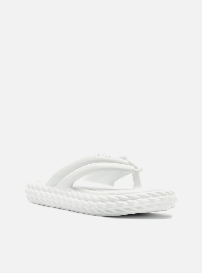 Sandália Branca Flatform Marrocos Bold