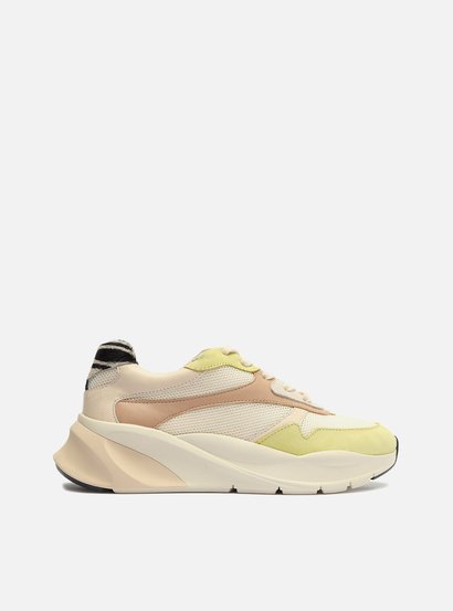 Tênis Amarelo Multimaterial ZZ Mov Sport | Arezzo