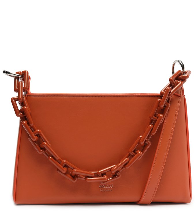 charles and keith orange sling bolsa