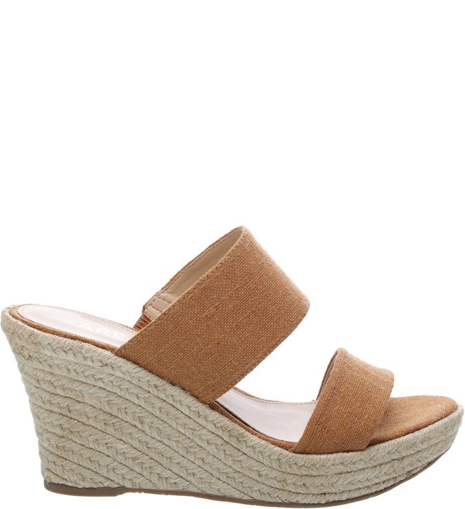 Mule Linho Cedro
