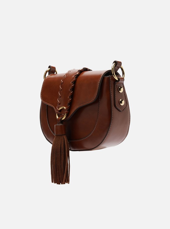 Bolsa Tiracolo Caramelo Média Barbicacho