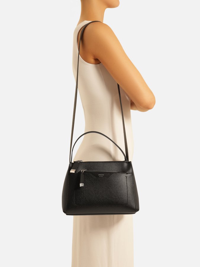 Bolsa Tote Preta Emilly Média Pouch