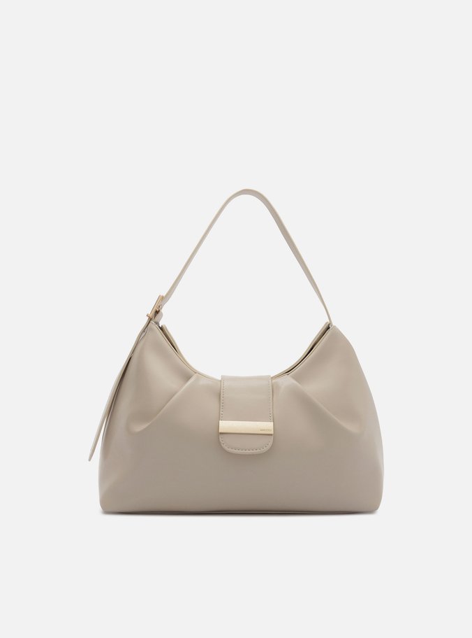 Bolsa Tiracolo Off White Média Soft Metais