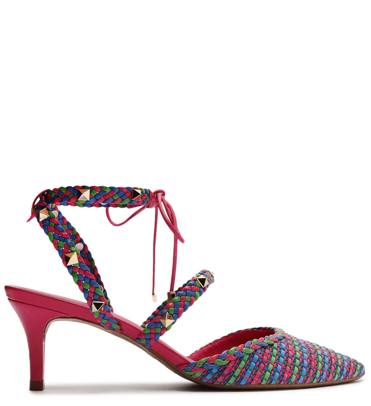 Scarpin rosa baixo on sale