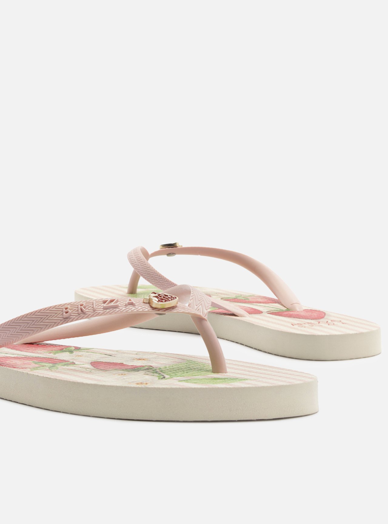 Chinelo de Dedo Verde Plataforma Logo Brizza — foto 4
