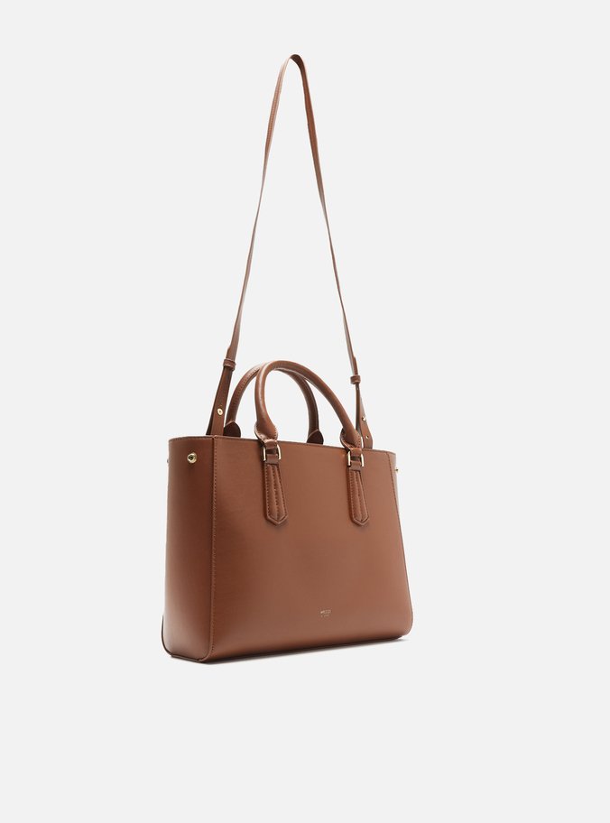 Bolsa Marrom Grande Eco Calf
