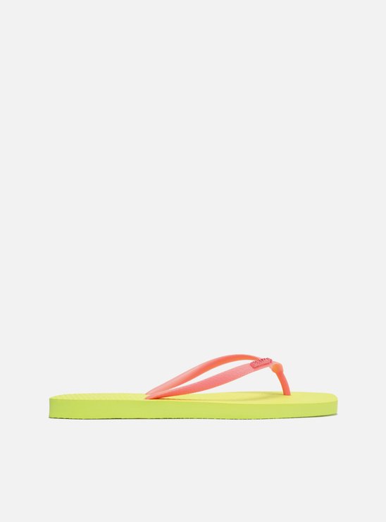 Chinelo de Dedo Multicolorido Bico Quadrado Brizza