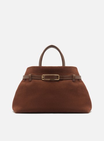 Bolsa Tote Marrom Grande