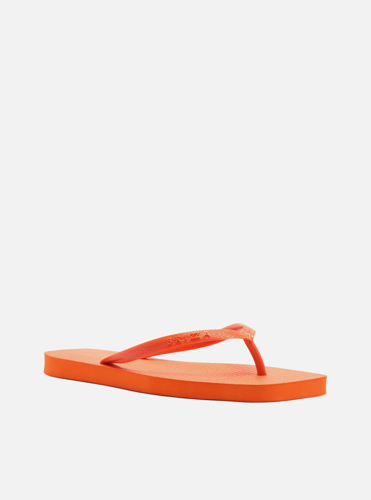 Chinelo de Dedo Laranja Square + Kit Pins — foto 2