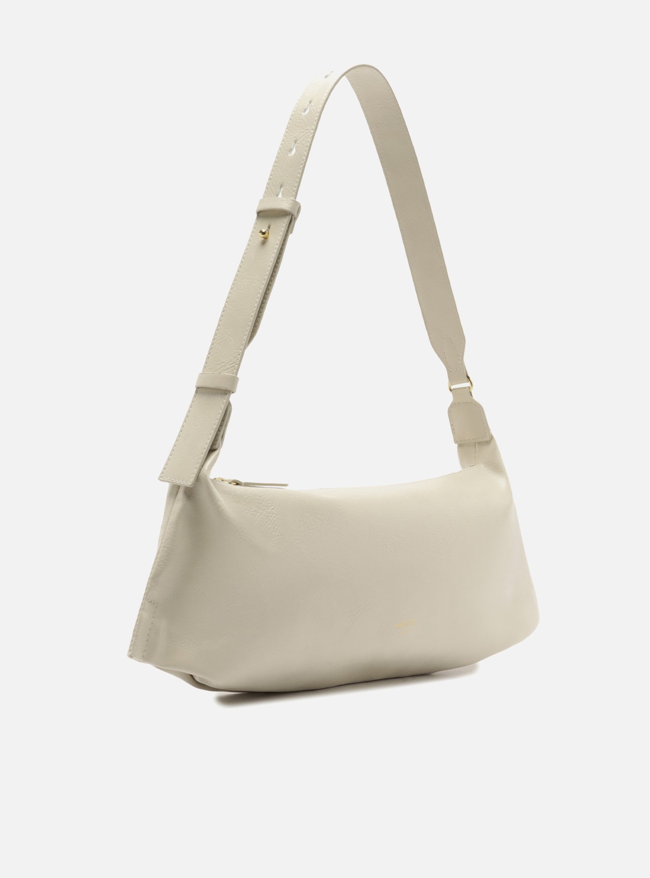 Bolsa Shoulder Branca Média Soft Alça Larga — foto 5