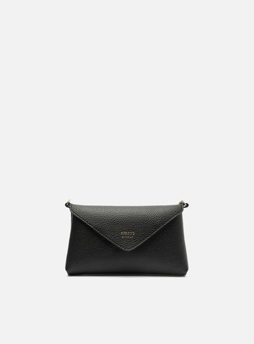 Bolsa Tiracolo Preta Giorno Pequena Envelope