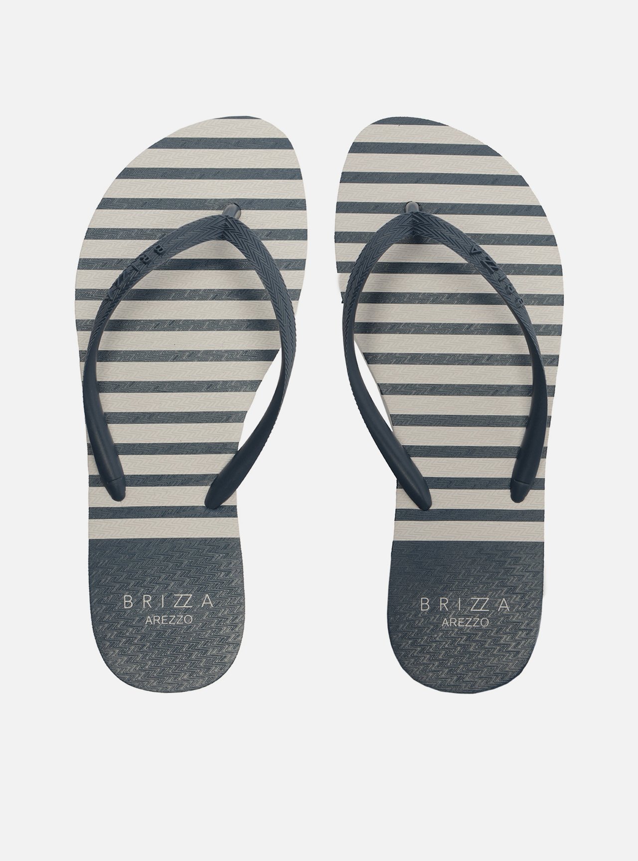 Chinelo Azul Listras Brizza — foto 1