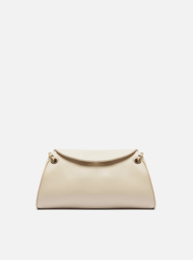 Bolsa Shoulder Branca Média Corrente