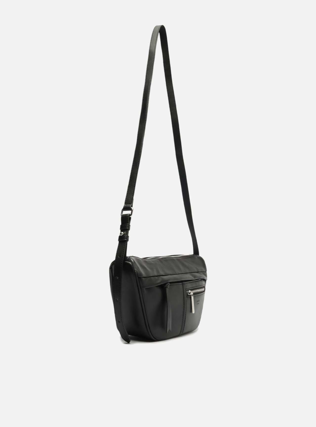 Bolsa Tiracolo Preto Média — foto 5