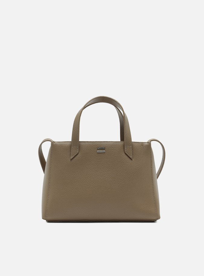 Bolsa Cinza Tote Média