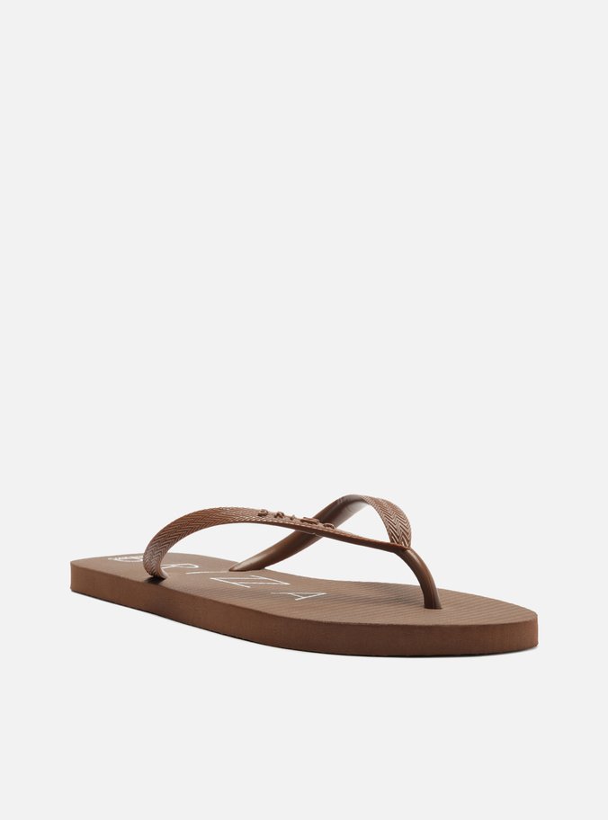 Chinelo de Dedo Marrom Básico Brizza