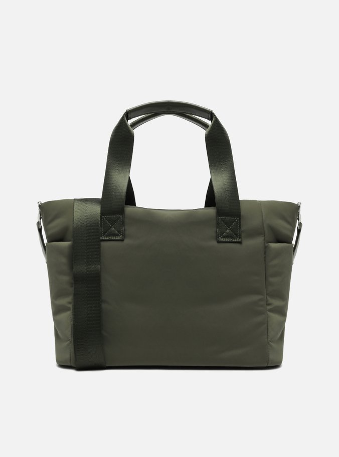 Bolsa Tote Nylon Verde Grande