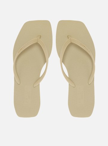 Chinelo de Dedo Cinza Básico Square Brizza