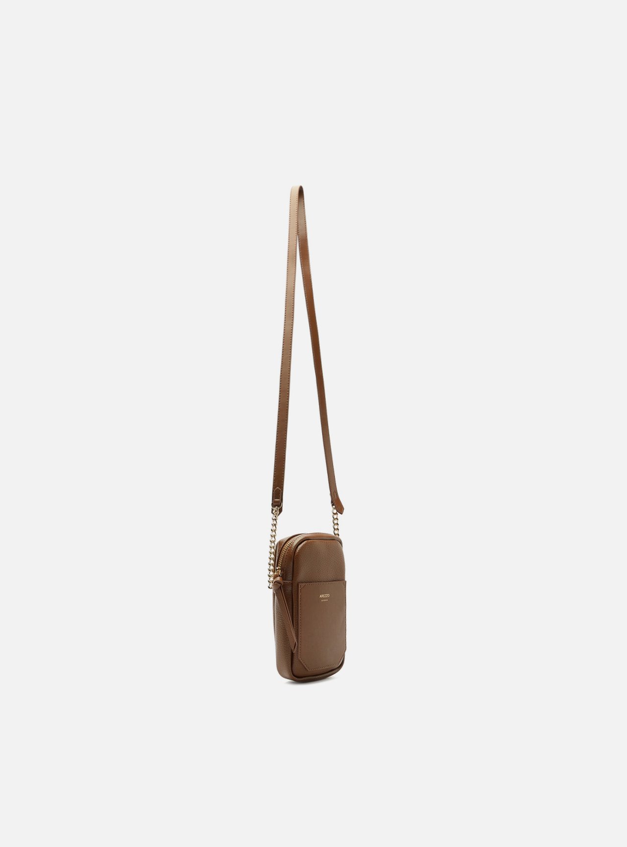Mini Bag Marrom Porta-Celular Bolso — foto 5